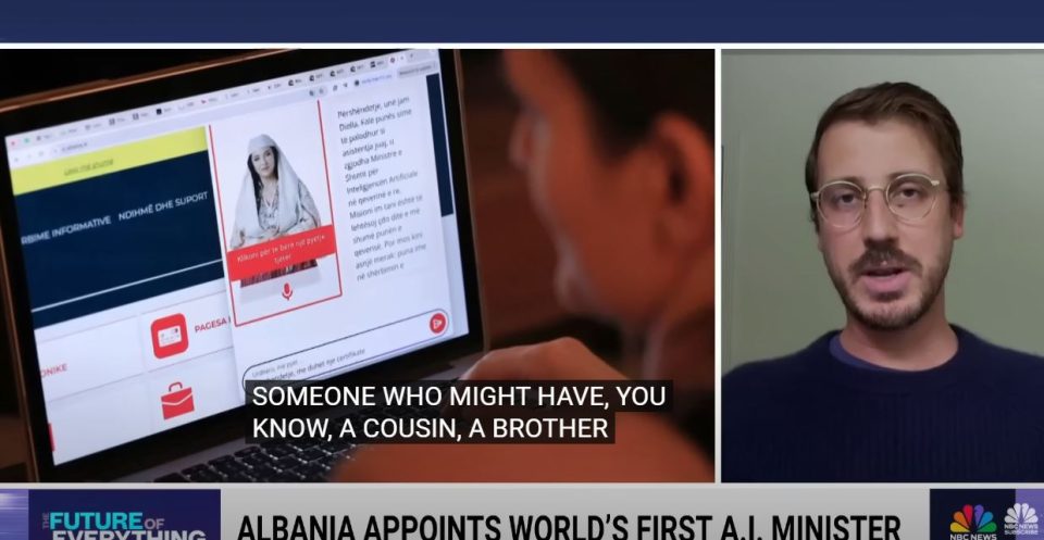 Албанската влада воведе дигитална министерка за Вештачка ителигенција