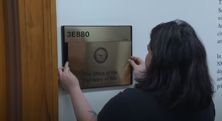 ВИДЕО: Министерство за војна – Итно сменети сите табли и ознаки