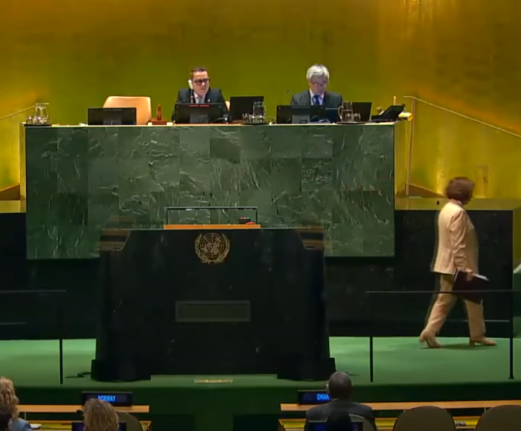 ООН: Претседавачот и’ се заблагодари на претседателката на Република Македонија, а не на Северна (ВИДЕО)