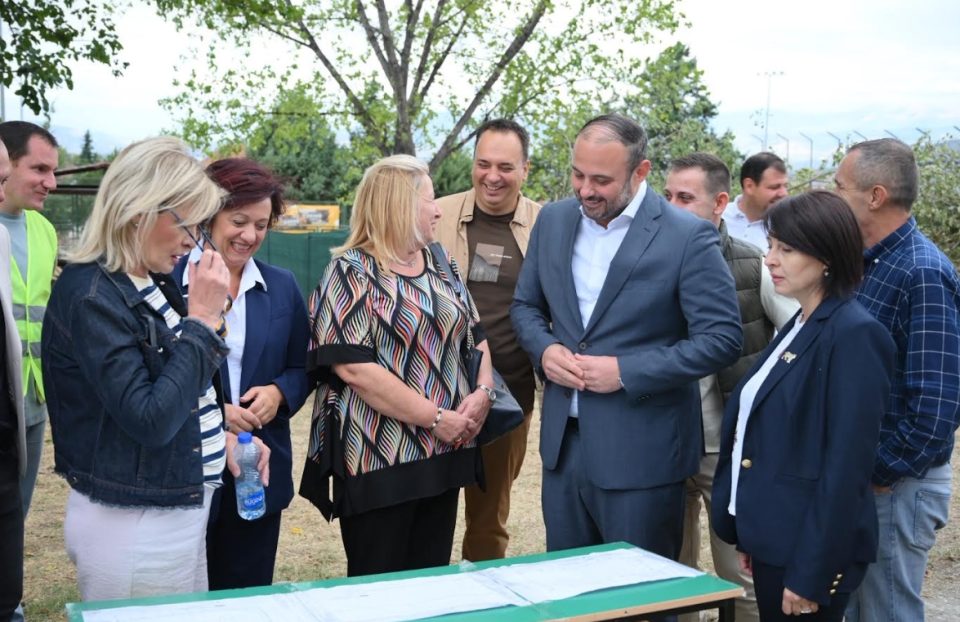 ​Се гради првата спортска сала во населбата Припор