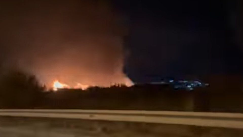 ВИДЕО: Голем пожар во близина на Скопје