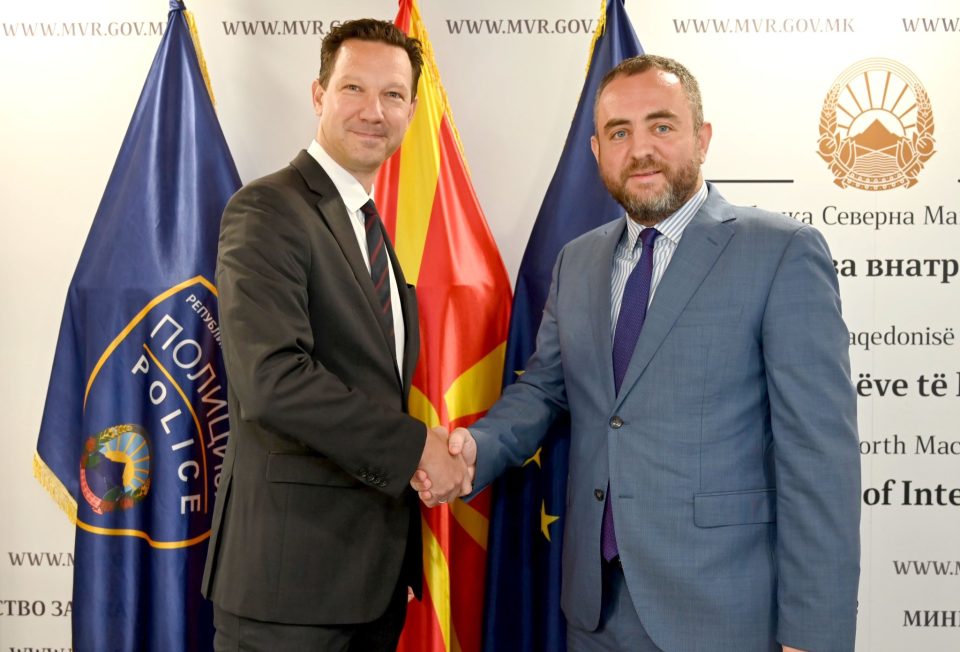 Тошковски на средба со шведскиот амбасадор