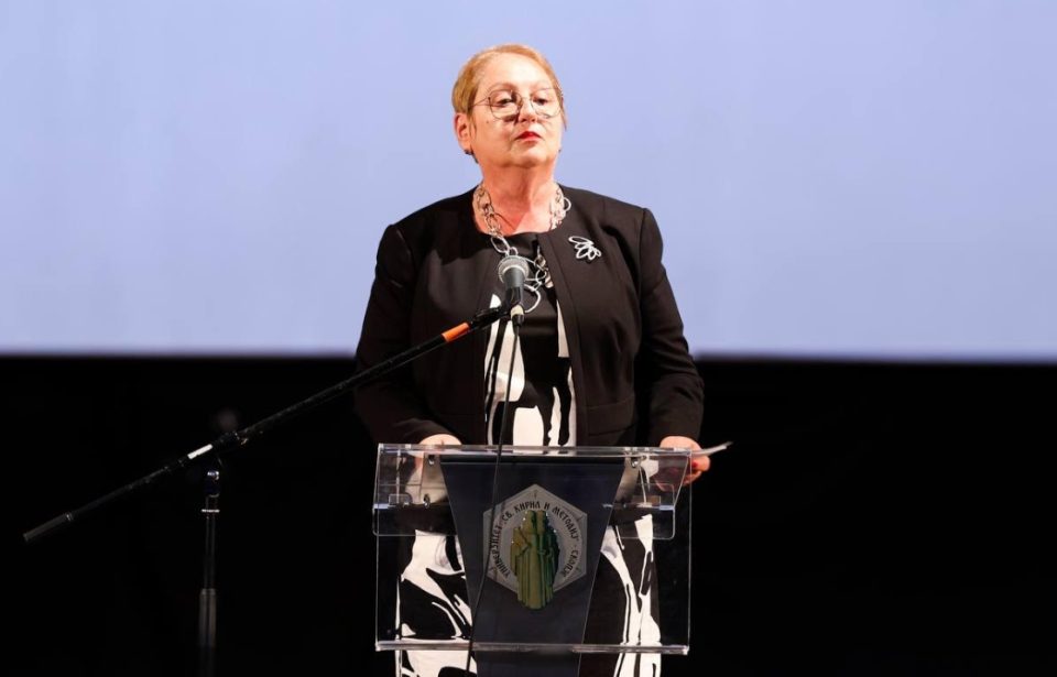 Јаневска на првиот академски час во УКИМ: На вистинското место сте, во својата земја, на најстариот универзитет