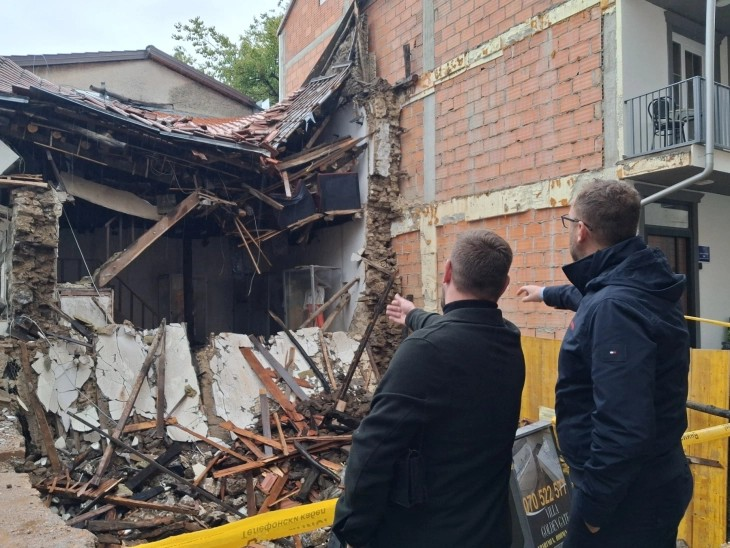 Љутков најави изработка на проект за обнова и реставрација на спомен куќата на Владо Малевски, по рушењето градоначалникот го поништил одобрението за градење