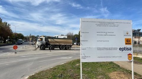 Нацева: Започна изградбата на кружниот тек кон Кавадарци