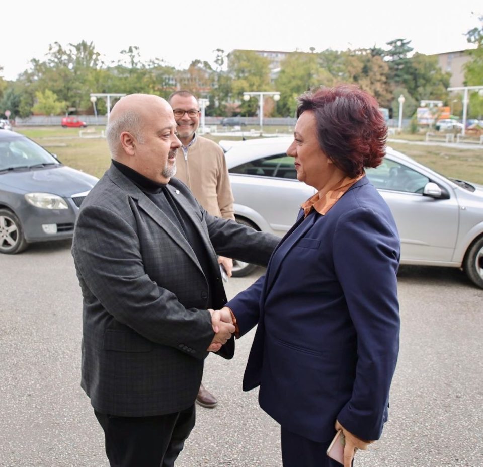 Стаменкоска Трајкоскa: Пријателска средба со големи цели