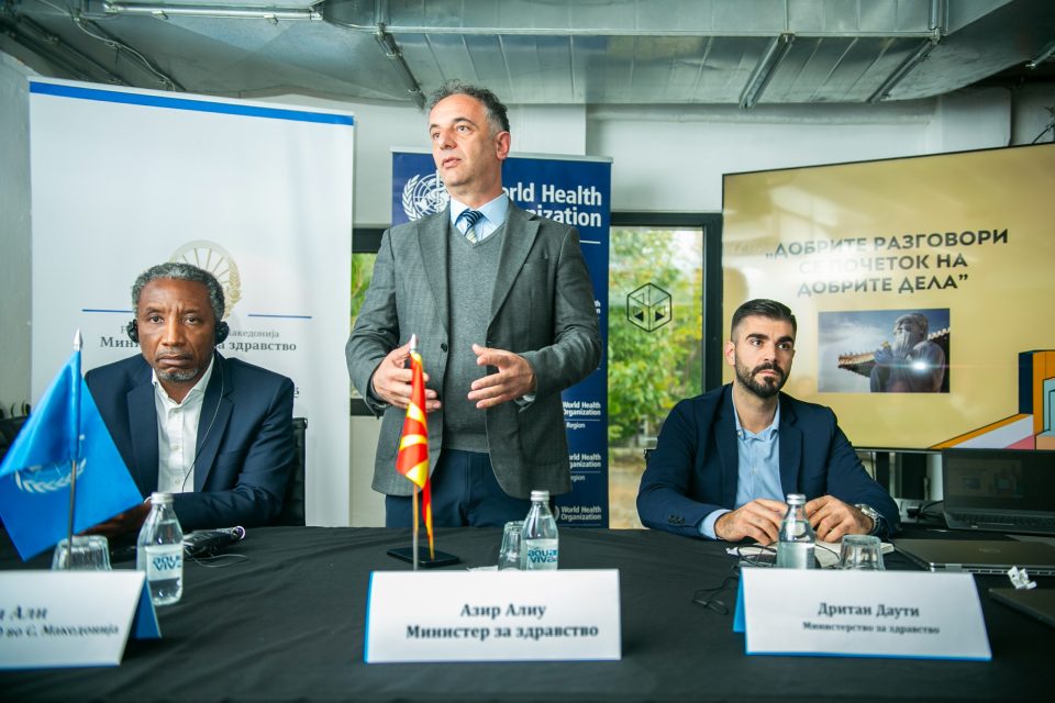 Алиу: Нашата цел е Министерството за здравство да стане пример за институција која функционира транспарентно, плански и професионално