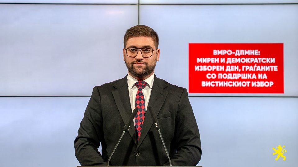 Манасиевски: Мирен и демократски изборен ден, граѓаните со поддршка на вистинскиот избор