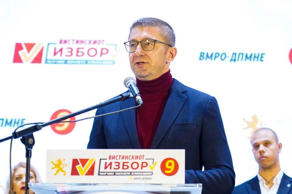 Мицкоски: Димче и Левица обработуваат за новиот стопан Али, затоа имаат кандидати во Струга и Тетово, а не и во Велес и Штип