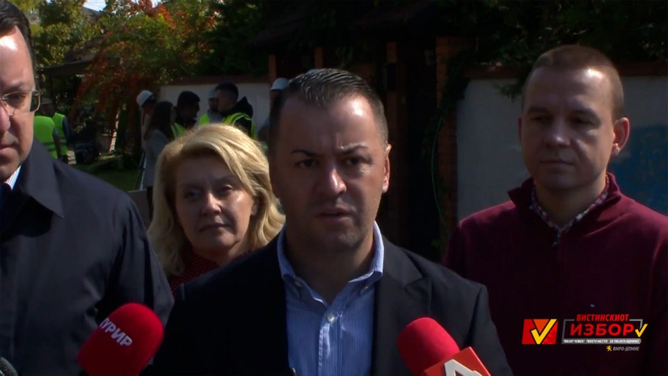 Стефковски: Реконструкција на улицата „Палмиро Тољати“, инвестиција вредна 37 милиони денари за подобра патна инфраструктура во Гази Баба