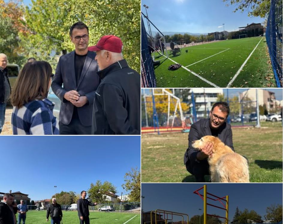 Стојкоски: Ја заокружуваме реализацијата на спортско-рекреативниот комплекс во Полјана