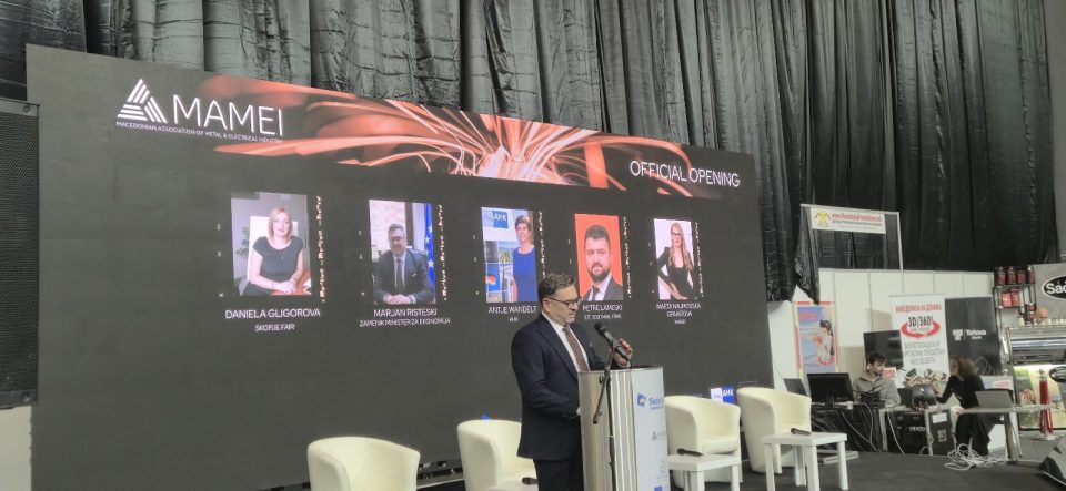 Ристески се обрати на конференцијата „Од Преместување на Производство до Локално Напредно Производство“