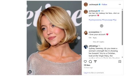 ПОГЛЕДНЕТЕ ЈА РЕАКЦИЈАТА НА ЏЕЈМИ ЛИ КЕРТИС НА ФУСТАНОТ НА ПОМЛАДАТА КОЛЕШКА Сидни Свини со денови актуелна поради своето секси издание