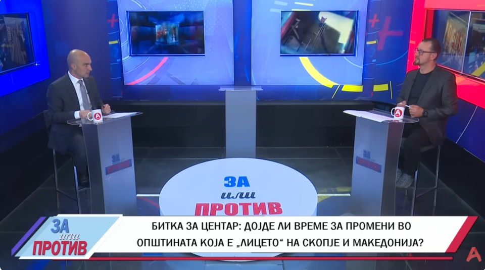 Лабудовиќ за отсуството на Герасимовски на дебатата во Алфа: Ако го намамивте со потпишување градежна дозвола, ќе дојдеше