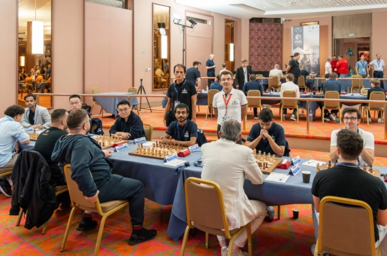 Максимална победа за шахистите на Алкалоид во второто коло во Европскиот куп