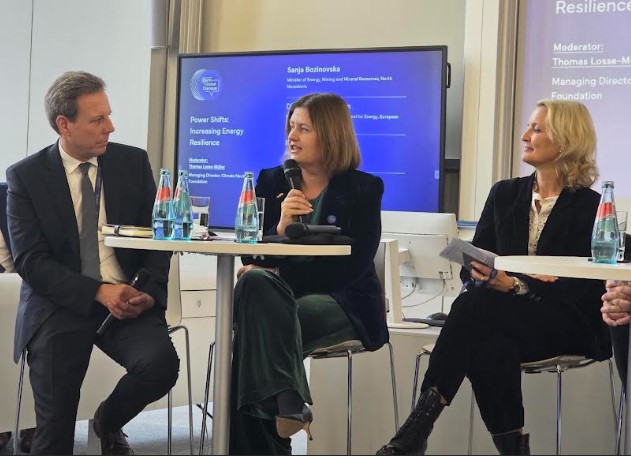 Божиновска на Berlin Global Dialogue: Зависноста од еден извор е ризик од минатото