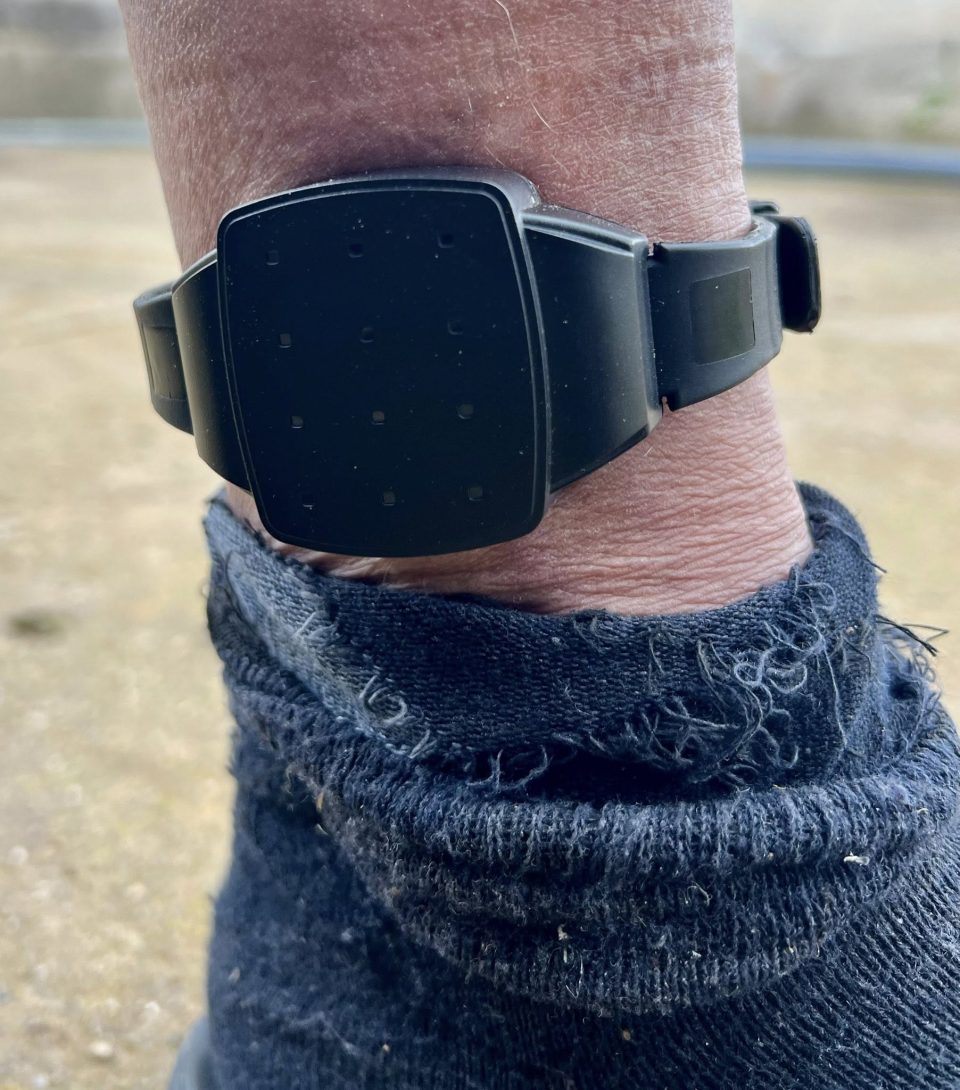 ФОТО: Првата електронска алка кај осуденик од Велес, започна извршувањето на пресудата куќен затвор