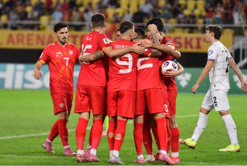 Македонската фудбалска репрезентација го пречекува Казахстан