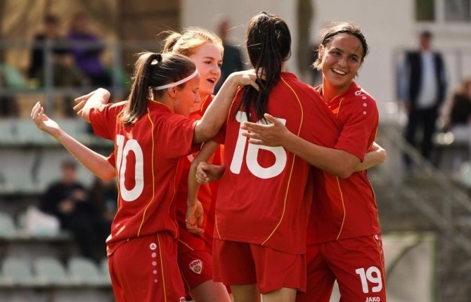 Пораз на македонските фудбалерки од Русија