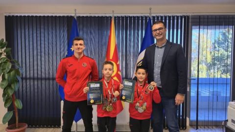 Стојкоски: Ѓорче има балкански шампион во таекводно
