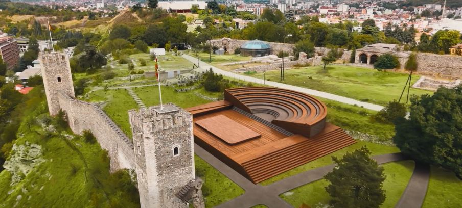 Ѓорѓиевски најавува нови содржини на Скупи, Кале и Аквадуктот – Еве како ќе изгледаат (ВИДЕО)