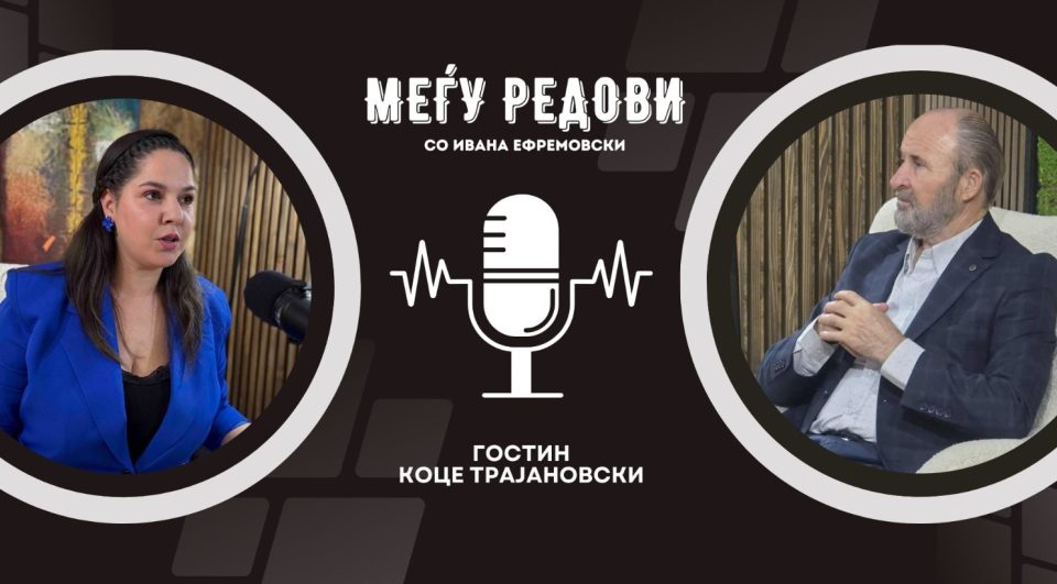 Коце Трајановски гостин во „Меѓу редови“ на КУРИР: За инфраструктурниот бум, проблемите во Град Скопје, локалните избори…