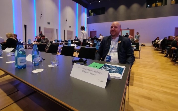 ФУЕН едногласно усвои резолуција поднесена од Македонско друштво „Илинден”-Тирана