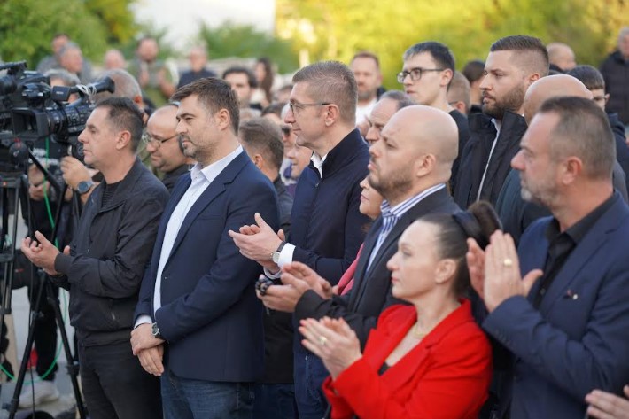 Мицкоски: Да излеземе масовно на 2-ри ноември и да го заокружиме бројот 9 за развој и напредок