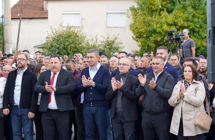 Мицкоски: СДСМ имаа 7 години можност да мислат за нашиот заеднички дом, а наместо тоа мислеа на сопствениот џеб