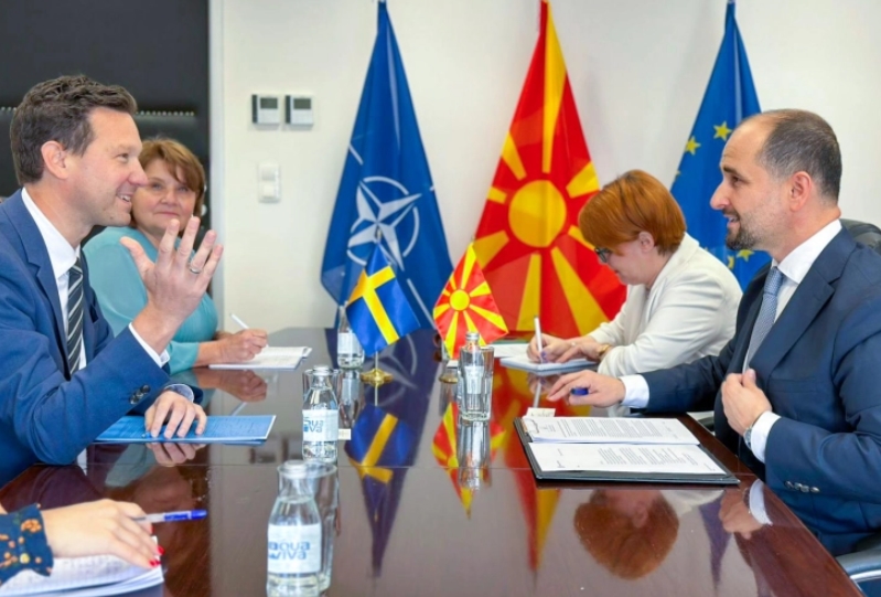 Муртезани – Сулстром: Шведска е една од најдоследните поддржувачи на нашата европската перспектива и пример за долгорочен донаторски ангажман