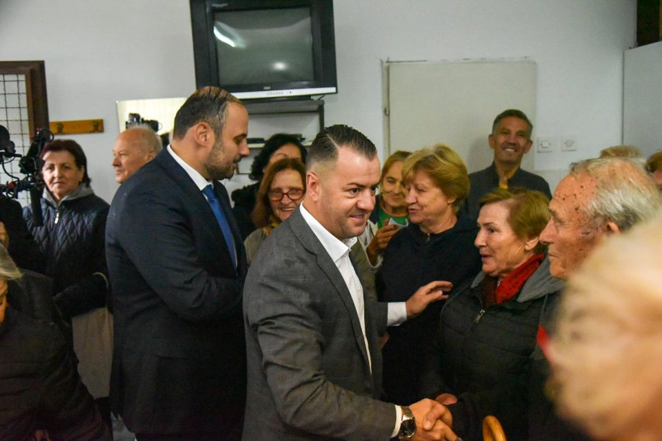 Ѓорѓиевски и Стефковски на средба со пензионерите во Гази Баба