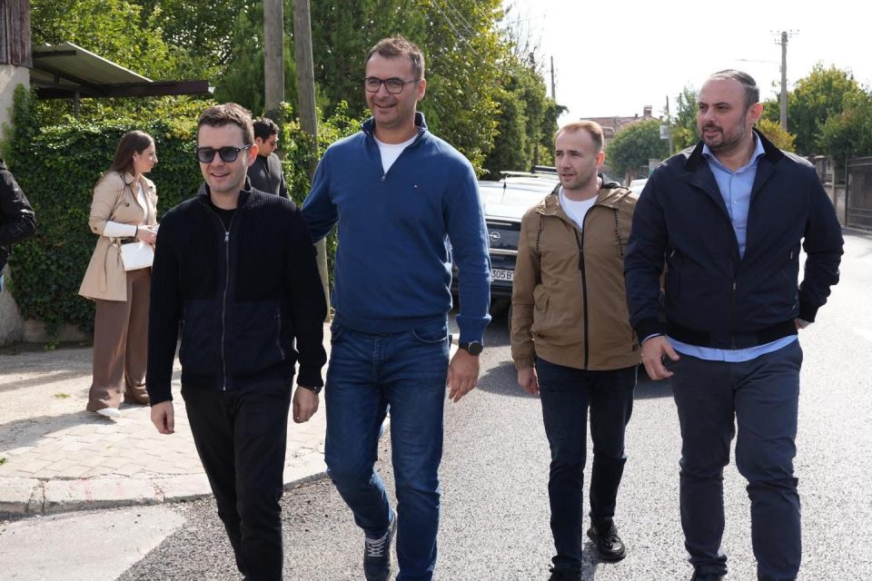 Ѓорѓиевски во Волково: Подавам рака кон сите, без разлика на припадност или убедување