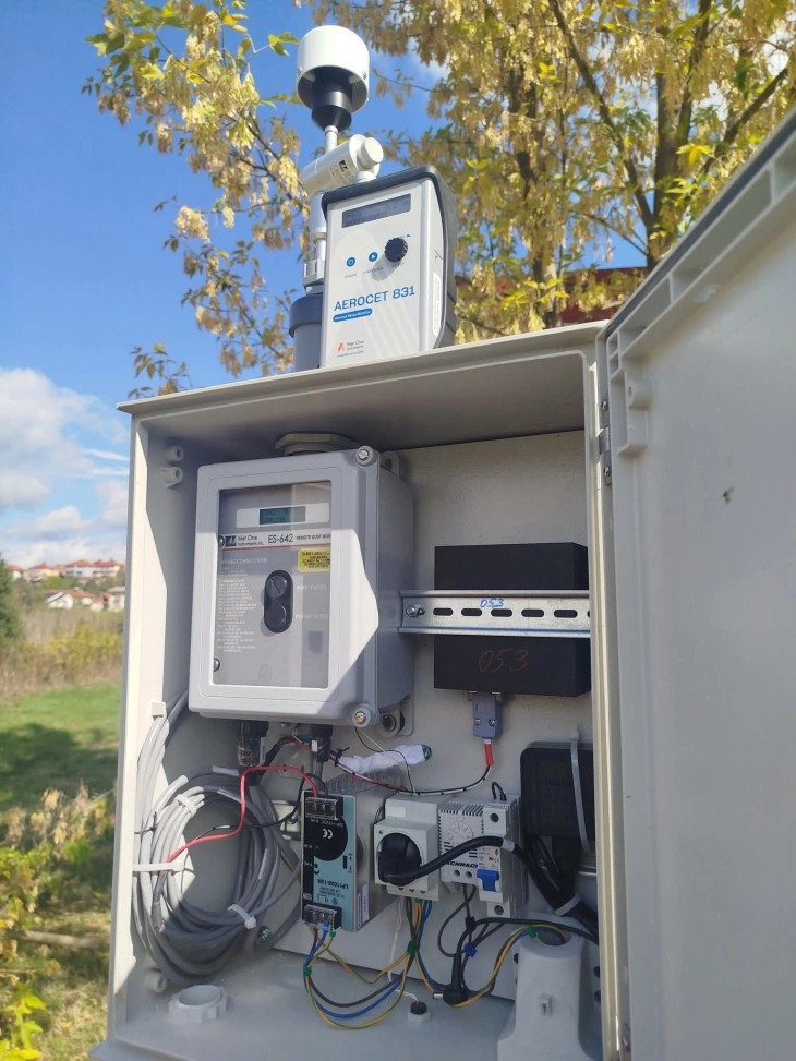 Делчево со нова мерна станица за следење на квалитетот на воздухот