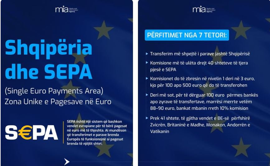 Албанија официјално се приклучи кон СЕПА