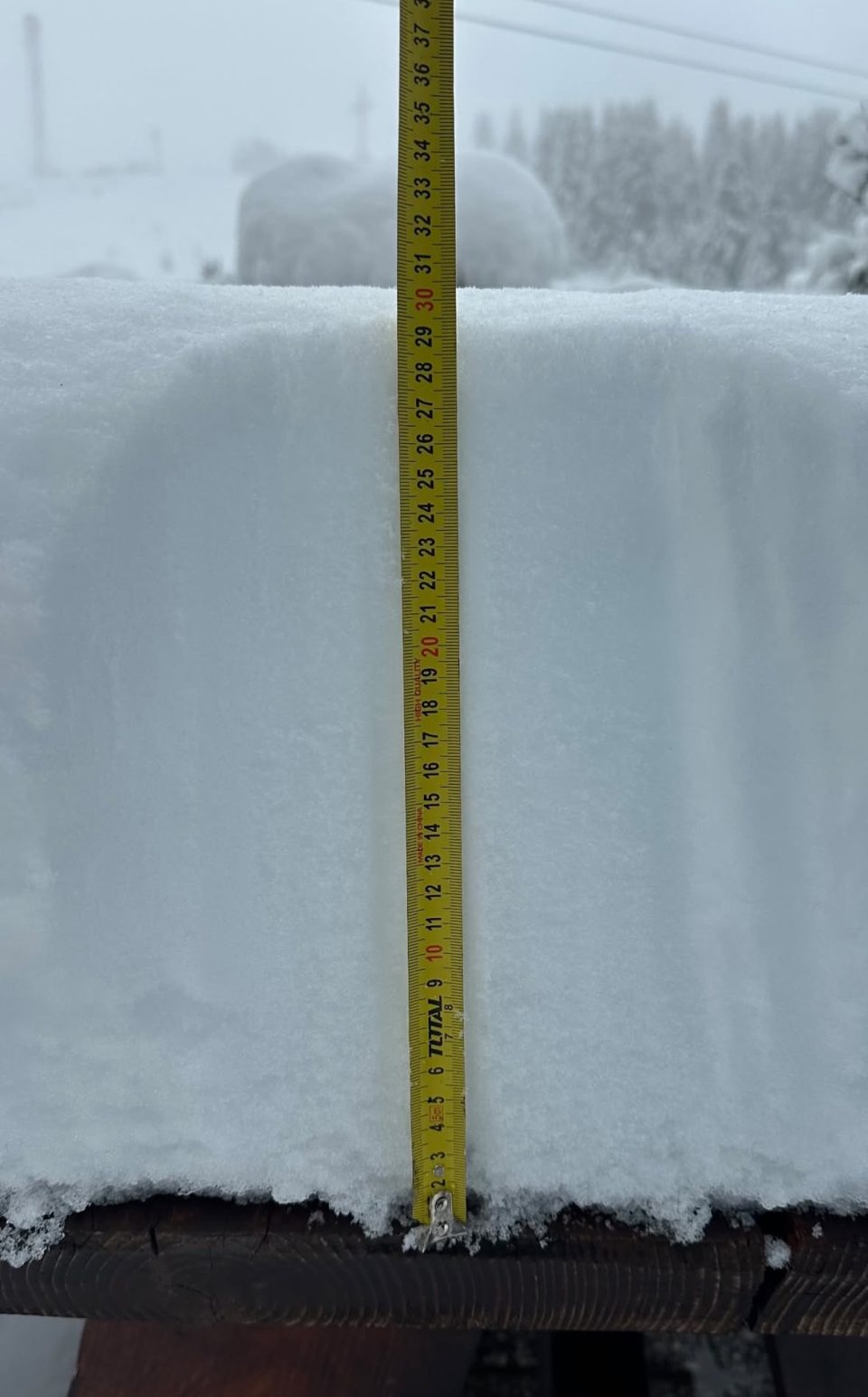 Најмногу дожд наврна во Ѓуриште, највисока снежна покривка на Попова Шапка