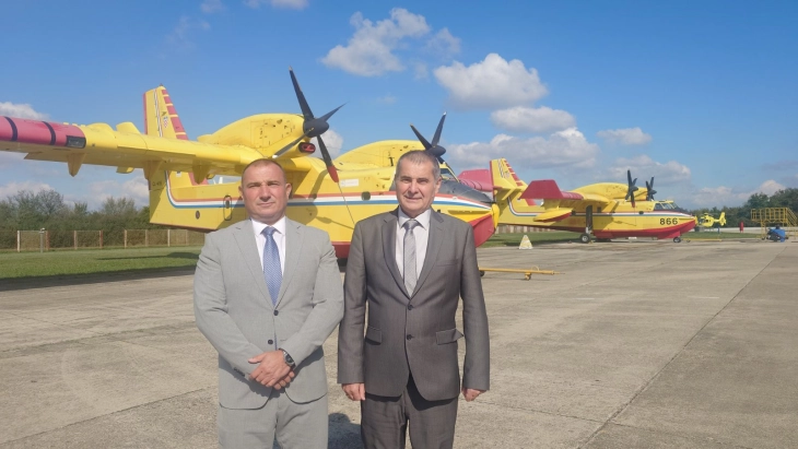 Ангелов во посета на Хрватска: Се разгледува можноста ер-тракторите да се сервисираат во Воздухопловно техничкиот центар на Хрватска