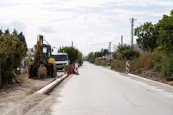 Градежни активности во велешката приградска населба Превалец