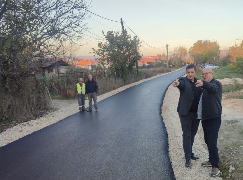 Асфалтирана ул. „30“ во населба Илинден