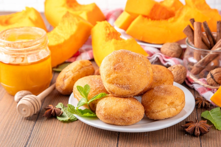 Крофнички од тиква