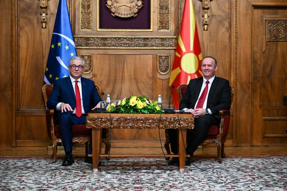 30 години членство во Советот на Европа – средба на претседателот Гаши и претседателот на ПССЕ, Теодорос Русопулос