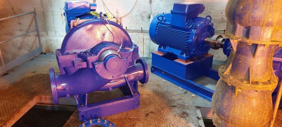 Целосно нова опрема за пумпната станица за вода „Метропол“ кај Охрид