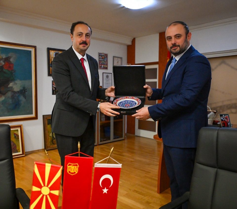 Ѓорѓиевски на средба со турскиот амбасадор