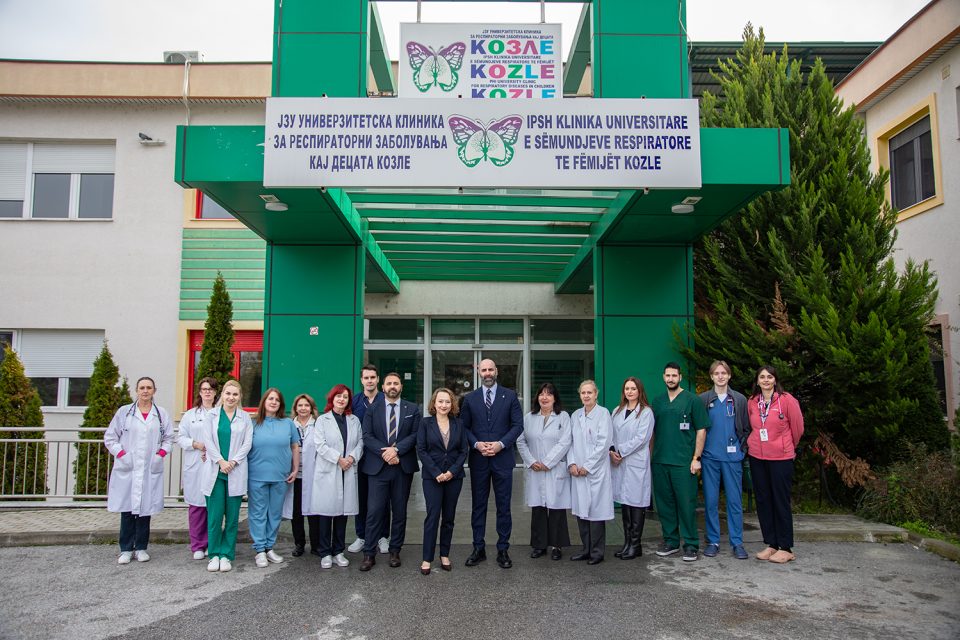 ТАВ Македонија донираше најсовремена медицинска опрема на Детската клиника за респираторни заболувања – Козле