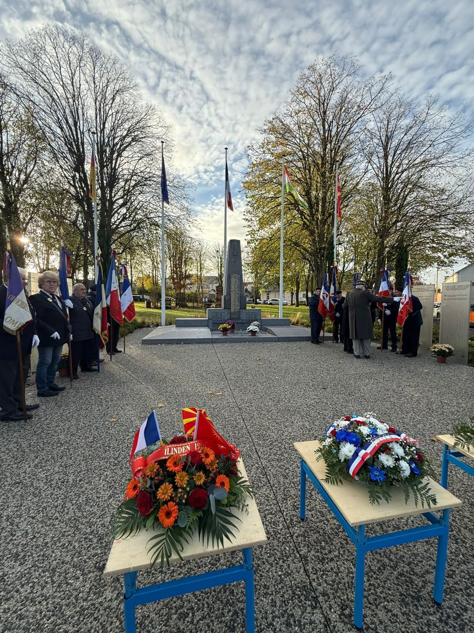 Традиционална комеморациjа на загинати 33 македонски борци под француско знаме на македонски фронт 1914-1918