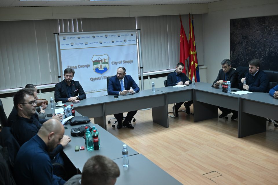 Прва седница на Координативното тело на градоначалници на Скопје