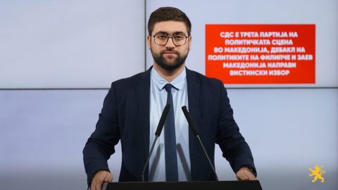 Манасиевски: СДС е трета партија на политичката сцена, дебакл на политиките на Филипче и Заев, Македонија направи вистински избор