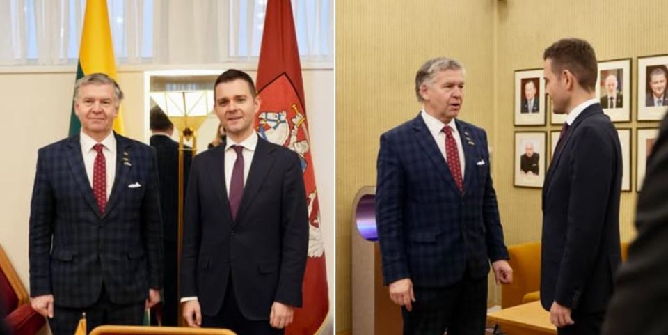 Муцунски оствари средби со претставници на литванскиот Парламент – Сејмас