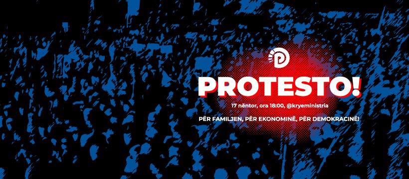 Албанската опозиција од утре почнува со антивладини протести