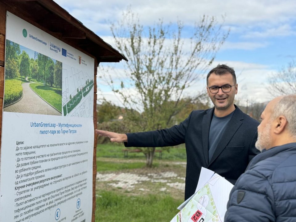 Старт на имплементација на проектот „UrbanGreenLeap – Мултифункционален пилот-парк во Волково