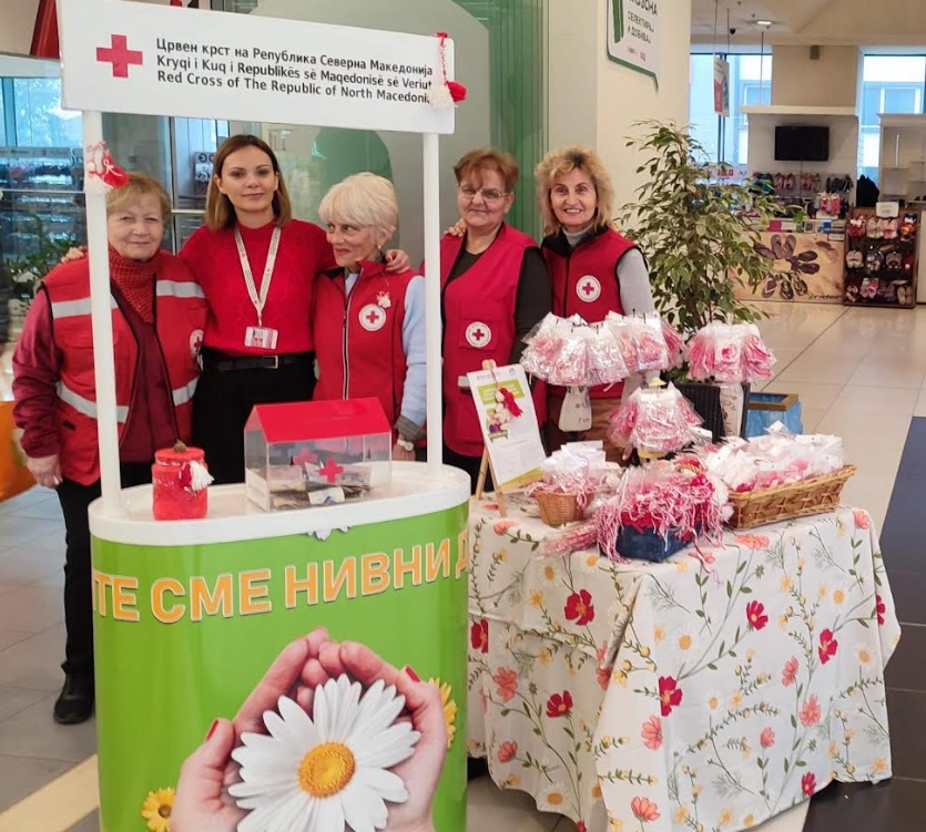 Црвен крст на Град Скопје ја одбележува Неделата на грижа за старите лица